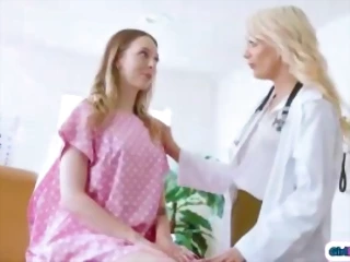 Stepmoms caught in wild anal action with gynecologist